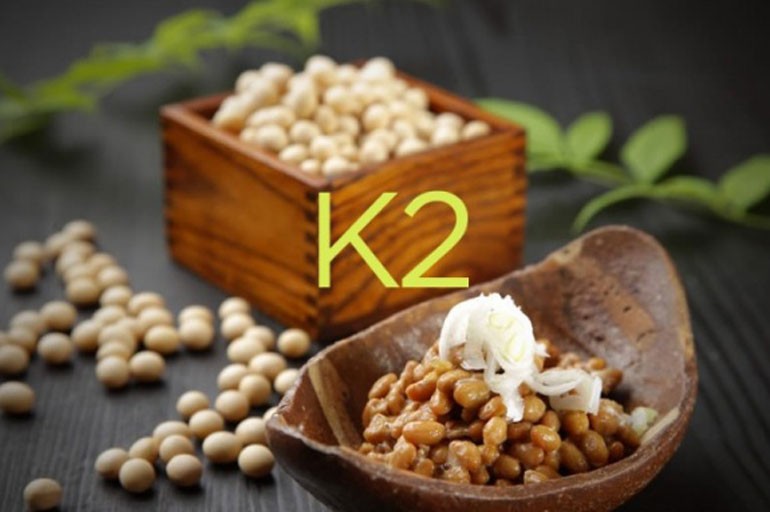 MK7 còn có nhiều trong một loại đậu tương lên men theo phương pháp truyền thống Natto của Nhật Bản
